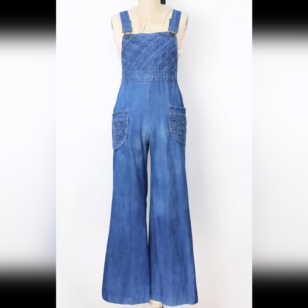 Miss H.I.S Vintage Denim Overalls size small